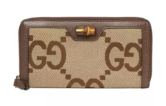 GUCCI Женский кошелек Diana Canvas с кожаной сумкой-сумкой, цвета черного дерева, верблюжьего и коричневого