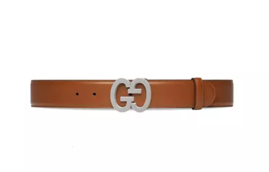GUCCI Женский кожаный ремень, Brown