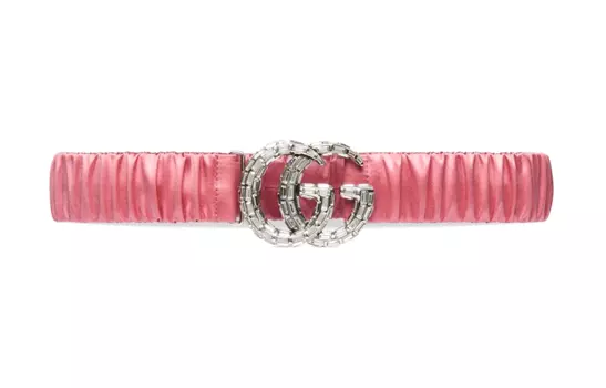 GUCCI Женский ремень GG Marmont Other, Pink