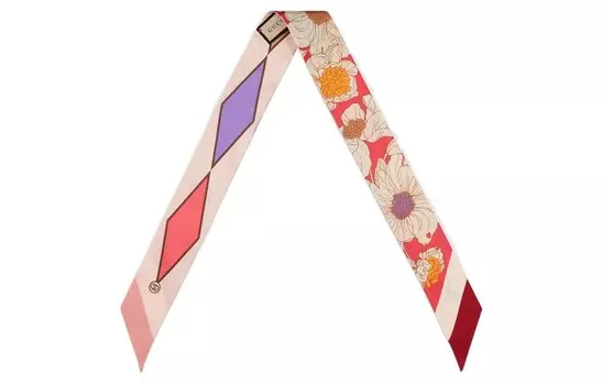 GUCCI Женский шелковый шарф серии Lovelight, Orange