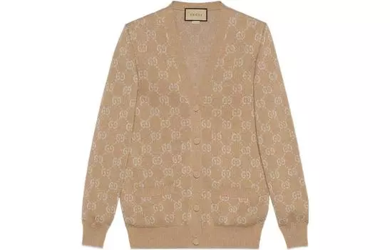 Кардиган женский Gucci, светло-коричневый