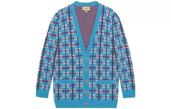 Кардиган женский Gucci, голубой