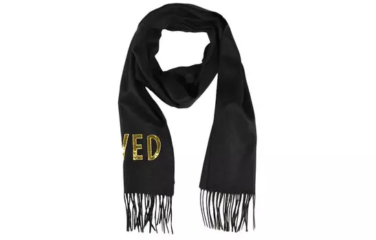 GUCCI Женский вязаный шарф, Black