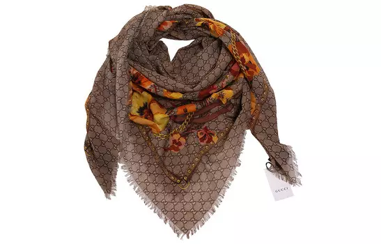 GUCCI Женский вязаный шарф, Comes with Original Bag