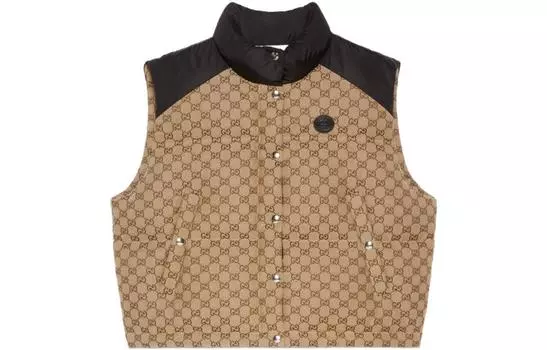 Жилет женский Gucci, бежевый / черный