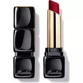 Guerlain, Kisskiss Tender Matte, стойкая губная помада с матовым эффектом, оттенок 777 Eternal Red, 3,5 г
