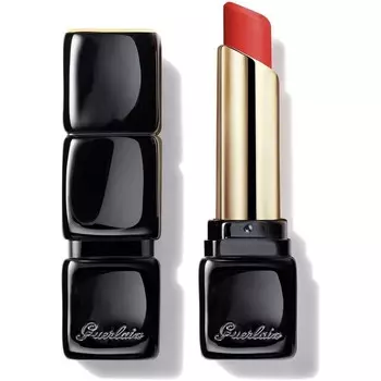 Guerlain, Kisskiss Tender Matte, стойкая помада с матовым эффектом, оттенок 520 Sexy Coral, 3,5 г