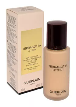 Guerlain, Терракотовая основа Le Teint Foundation 24h Wear, Тональная основа, N°2w, 35 мл