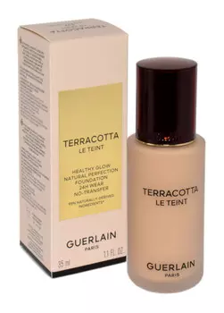 Guerlain, Терракотовая основа Le Teint Foundation 24h Wear, Тональная основа, N°1w, 35 мл