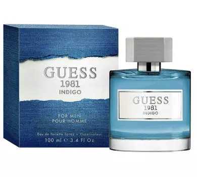 Guess 1981 Indigo For Men туалетная вода спрей 100мл