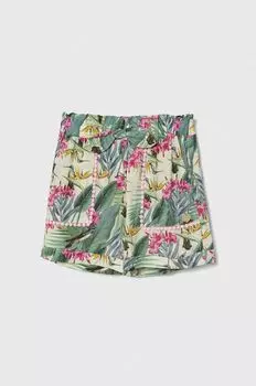 Guess Детские шорты, зеленый