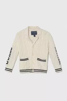 Guess Детский кардиган, бежевый