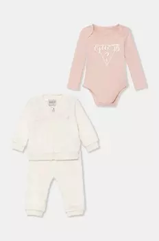 Guess детский спортивный костюм, бежевый