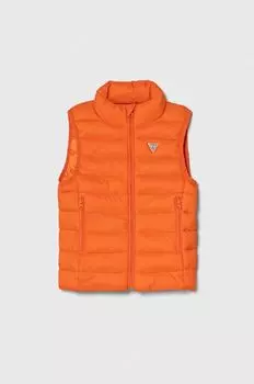 Guess Детский утепленный жилет, оранжевый
