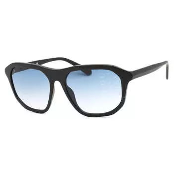 Guess Инжектированные солнцезащитные очки, черный