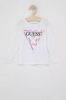 Guess Лонгслив для детей, белый