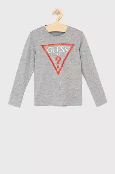 Guess Лонгслив для детей, серый