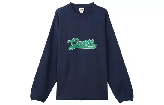 GUESS Мужская толстовка, цвет Black/Blue