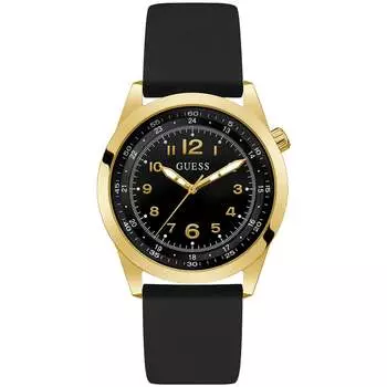 Guess Мужские часы Max с черным циферблатом