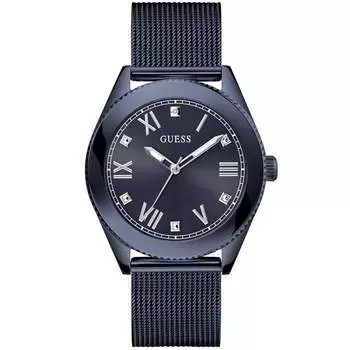 Guess мужские часы Noble с черным циферблатом