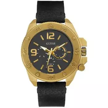 Guess Мужские часы Viper с черным циферблатом