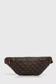 Guess поясная сумка, коричневый