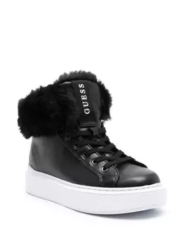 GUESS USA кроссовки Histori 2 с искусственным мехом, черный