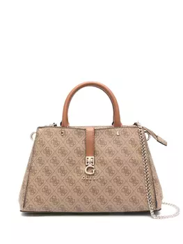 GUESS USA сумка-тоут Zamira, коричневый