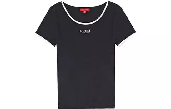 GUESS Женская футболка, Черный