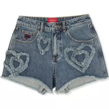 GUESS Женские джинсовые шорты, цвет Blue
