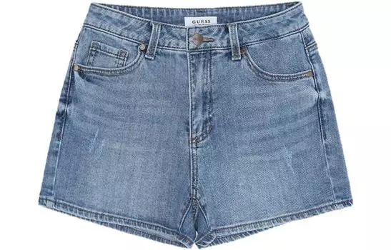 GUESS Женские джинсовые шорты, цвет Blue
