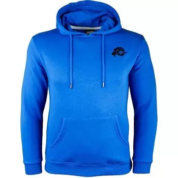 GUGGEN Mountain H02 мужская толстовка с капюшоном из флиса с капюшоном и длинными рукавами на открытом воздухе, цвет blau