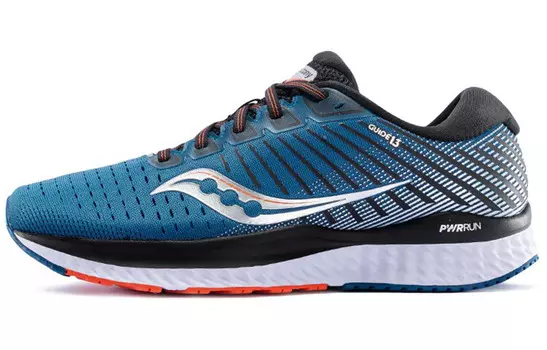 Guide 13 Кроссовки мужские низкие сине-серебристые Saucony