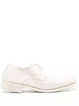 Guidi туфли дерби, белый