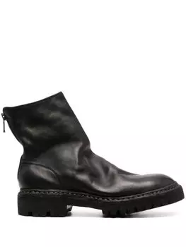 Guidi высокие ботинки, черный