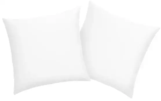 Guido Maria Kretschmer Home&Living Чехол на подушку "Мила", (2 шт., 2x 40x40 см), качество сатина, простой дизайн 40х40 см, белый