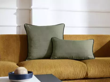 Guido Maria Kretschmer Home&Living Чехол на подушку "CARLA", (1 шт.), без наполнителя 40х60 см, зеленый