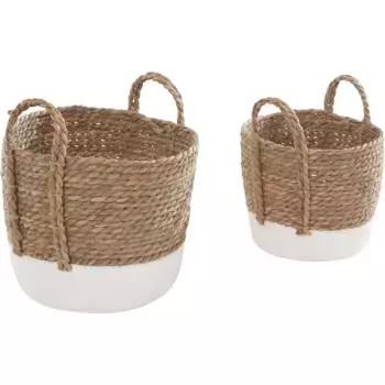 Guido Maria Kretschmer Home&Living декоративная корзина «Дакота», (набор, 2 шт.), для хранения, из морских водорослей, цвет natur
