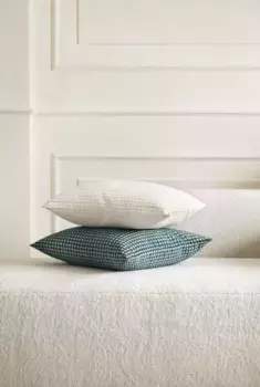 Guido Maria Kretschmer Home&Living декоративная подушка "Манон", чехол без наполнителя, 1 штука 50х50 см, зеленый