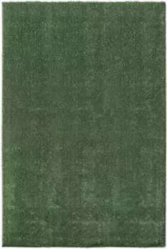 Guido Maria Kretschmer Home&Living ковер с высоким ворсом "Cosima", прямоугольный, микрофибра, очень пушистый, мягкий, простой в уходе, элегантный, однотонный 200х300 см, зеленый