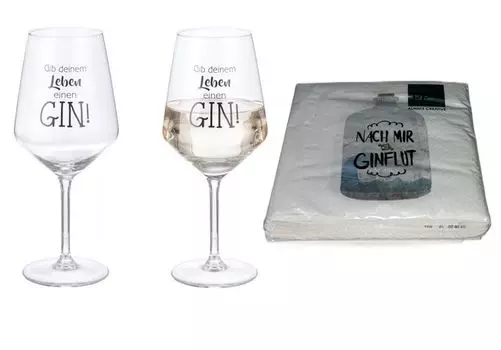 Guild Craft 2 Бокалы для вина Придайте своей жизни смысл с салфетками Gilde Handwerk