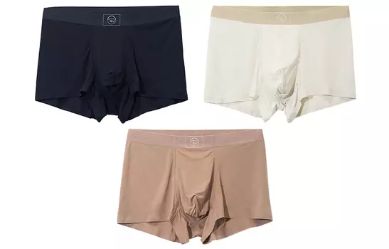 GUKOO Мужские шорты-боксеры, Упаковка из 3 шт. (черный + хаки + серо-зеленый)