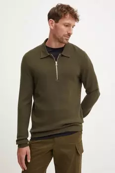 ГУНА свитер Samsoe Samsoe, зеленый