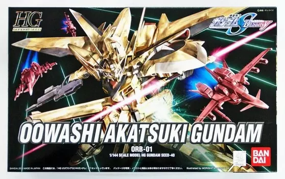 Gundam - hg 1/144 Ширануи Акацуки Орб-01 - комплект модели Inna marka