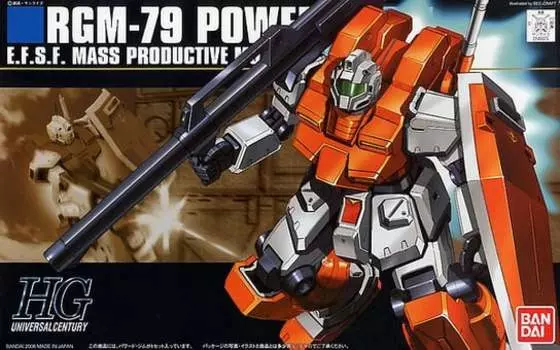 Gundam HGUC 1/144 RGM-79 Powered GM BL Inny producent