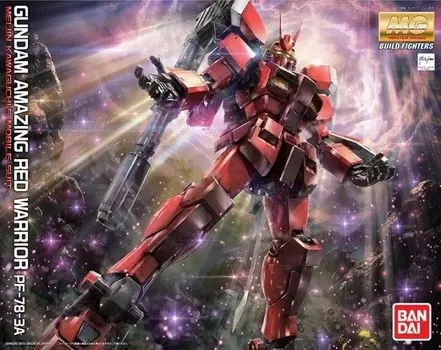 Gundam - mg 1/100 Gundam Amazing Red Warrior - набор моделей Inna marka