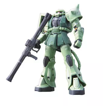Gunpla, фигурка MS-06F Zaku II, RG 1/144 Mobile Suit Gundam