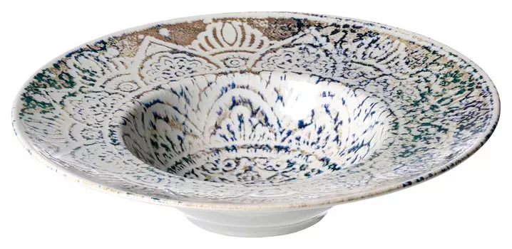 Гурманская тарелка Ritzenhoff Breker, 28 см, синий/кремовый/серый