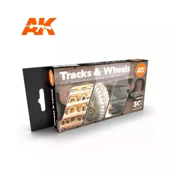 Гусеницы и колеса, 3rd Gen Acrylic Paint Sets