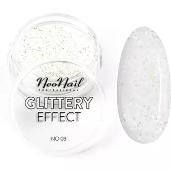Густая пудра для ногтей с блестящим эффектом 03, Neonail
